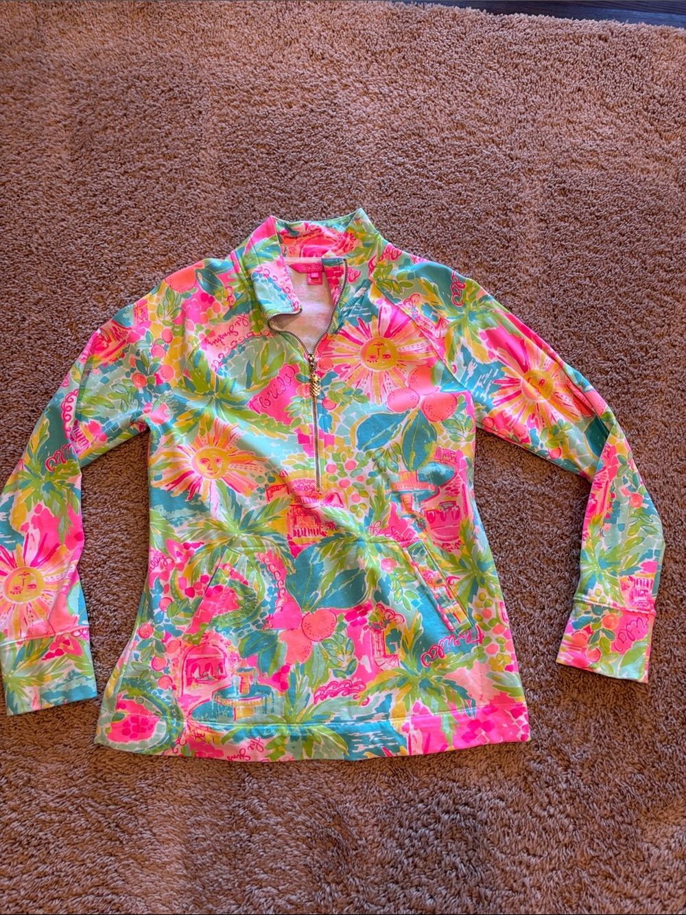 Lilly Pulitzer Skipper Popover—Florida Print